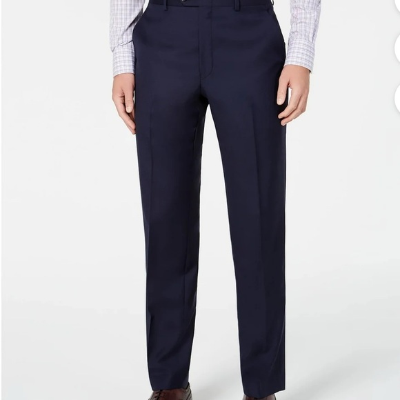 LAUREN Ralph Lauren Classic Fit Suit Trousers/Dress Pant Ultraflex 34wx30L - Picture 1 of 5